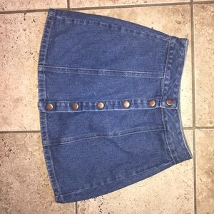 Denim Skirt